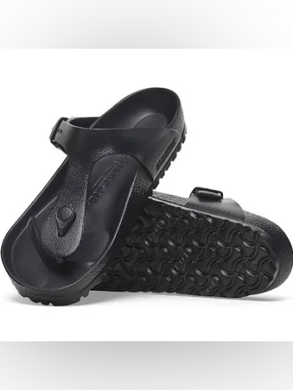 Birkenstock Gizeh Essentials Black Sandals - Size 40 (9)
